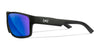 Wiley X PEAK XL Sunglasses | Size 66 / Matte Black / CAPTIVATE™ Polarized Blue Mirror