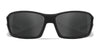Wiley X REBEL Safety Glasses | Size 65 / Matte Black / Smoke Grey