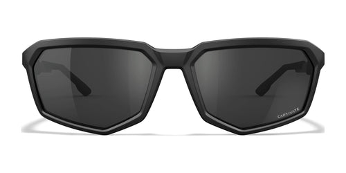 Wiley X RECON Sunglasses / Matte Black / CAPTIVATE™ Non-Polarized Grey / Size 60