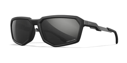 Wiley X RECON Sunglasses Matte Black / CAPTIVATE™ Polarized Black Mirror