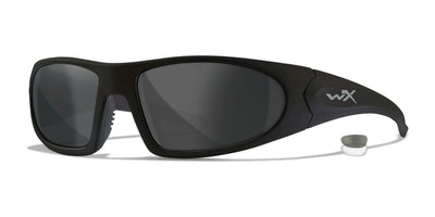 Wiley X ROMER 3 Safety Glasses Matte Black / Smoke Grey / Clear