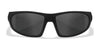 Wiley X ROMER 3 Safety Glasses | Size 63 / Matte Black / Smoke Grey/Clear