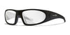 Wiley X ROMER 3 Safety Glasses | Size 63 / Matte Black / Smoke Grey/Clear