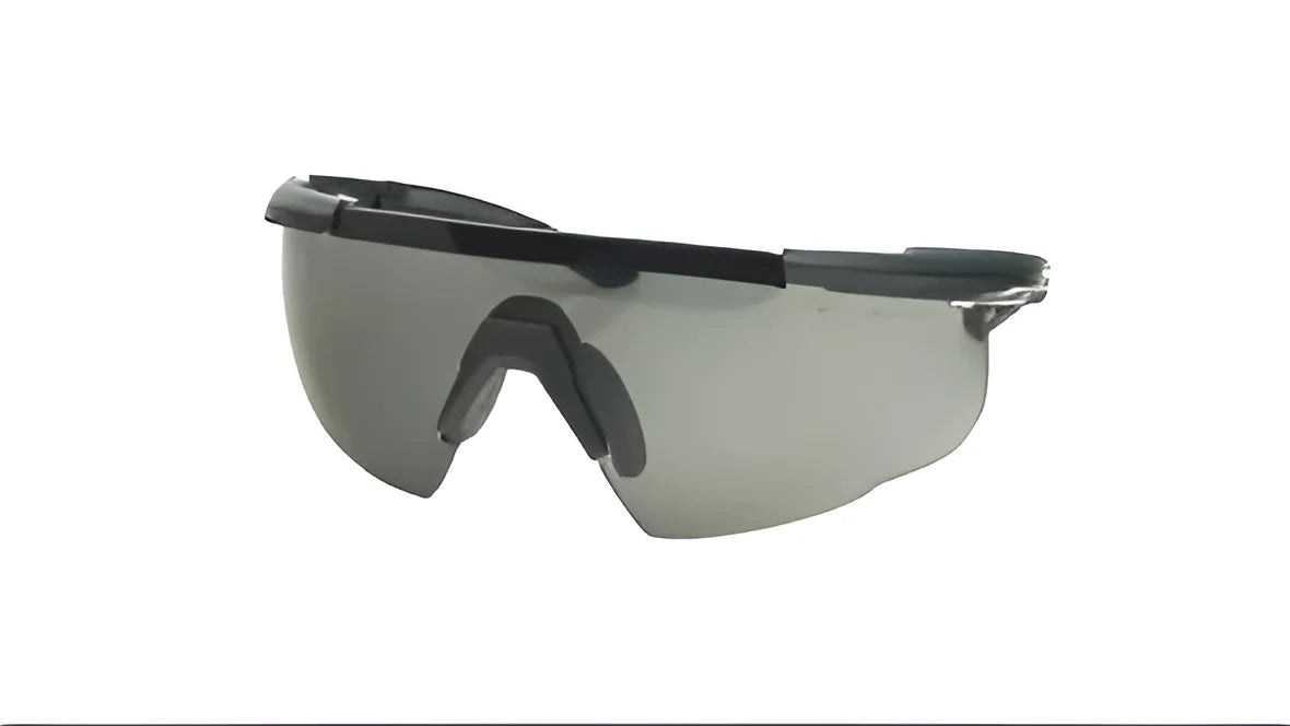 Wiley X SABER Safety Glasses Matte Black / Smoke Grey