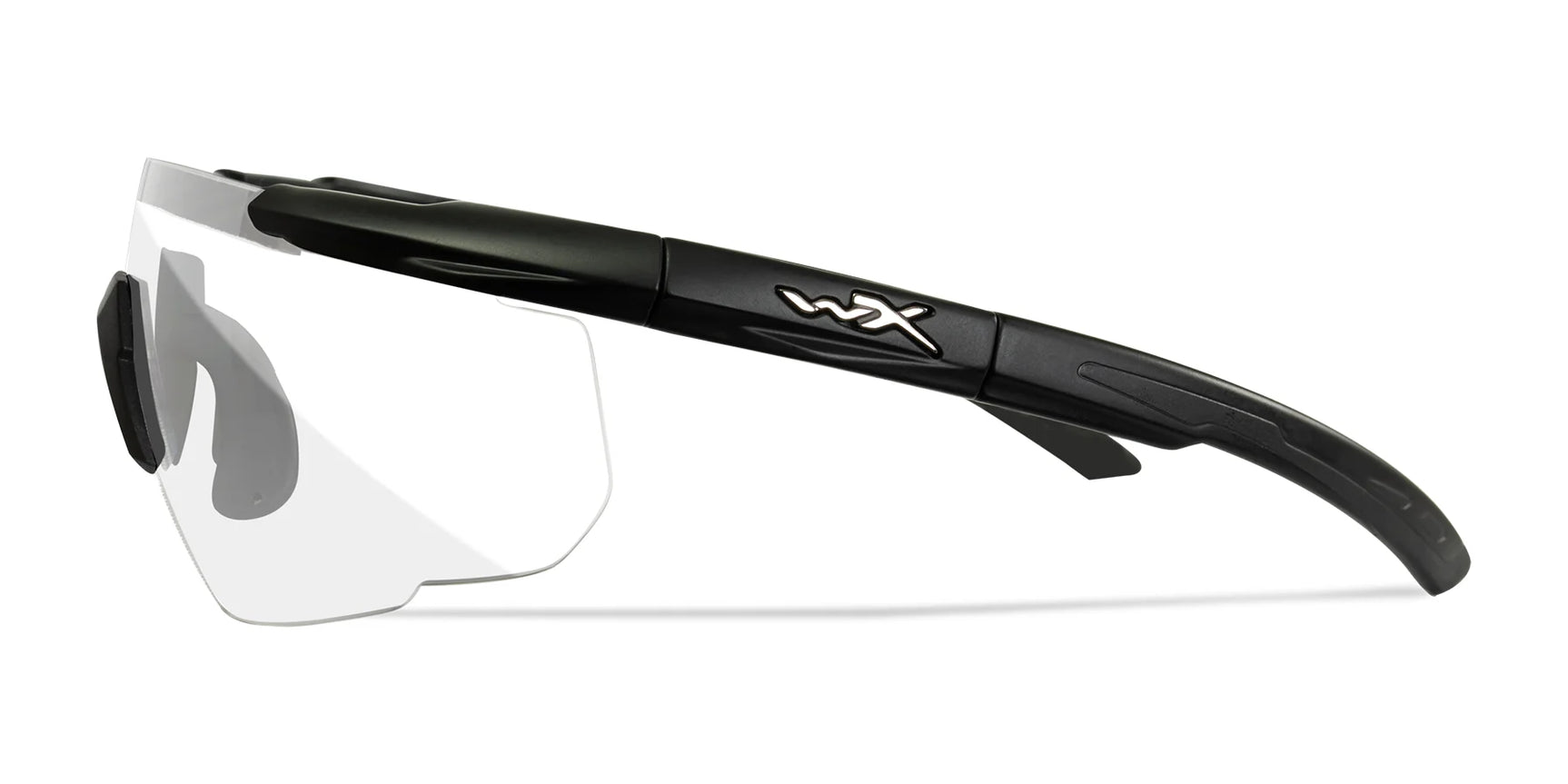 Wiley X SABER Safety Glasses Matte Black / ClearPale Yellow