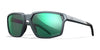 Wiley X SIERRA Sunglasses | Size 60 / Matte Graphite / CAPTIVATE™ Polarized Green Mirror