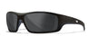 Wiley X SLAY Safety Glasses | Size 65 / Matte Black / Smoke Grey