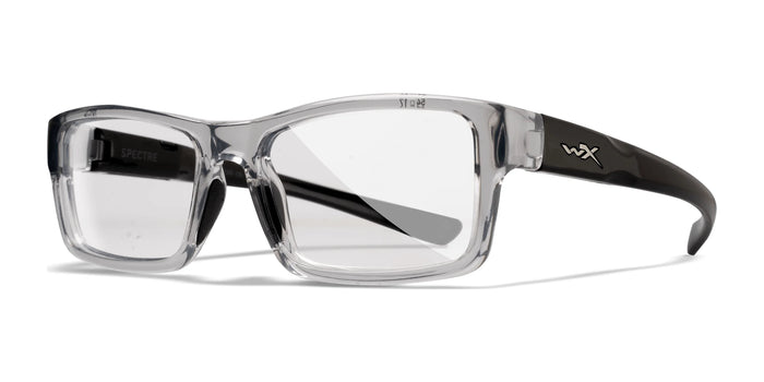 Wiley X SPECTRE Eyeglasses | Size 54 / Gloss Crystal