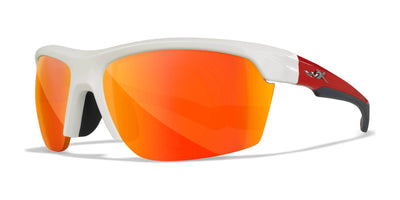 Wiley X SWIFT Sunglasses Gloss White / Red Mirror