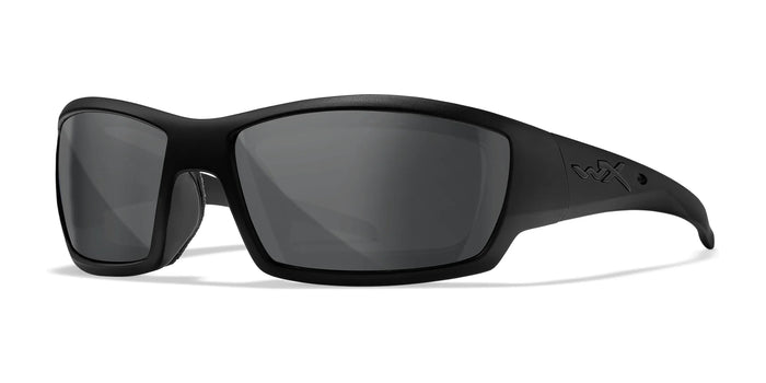Wiley X TIDE Safety Glasses | Size 67 / Matte Black / Smoke Grey