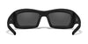 Wiley X TIDE Safety Glasses | Size 67 / Matte Black / Smoke Grey