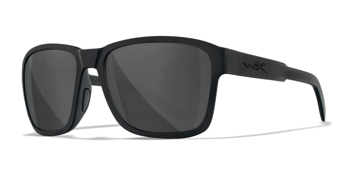 Wiley X TREK Sunglasses | Size 57 / Matte Black / Smoke Grey