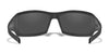 Wiley X TWISTED Safety Glasses / Matte Black / Smoke Grey / Size 65
