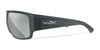 Wiley X VALLUS Sunglasses | Size 63 / Matte Graphite / Grey Silver Flash