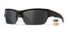Wiley X VALOR Safety Glasses | Size 70 / Matte Black / Smoke Grey/Clear/Light Rust