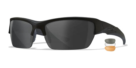 Wiley X VALOR Safety Glasses Matte Black / Clear, Smoke Grey, Light Rust