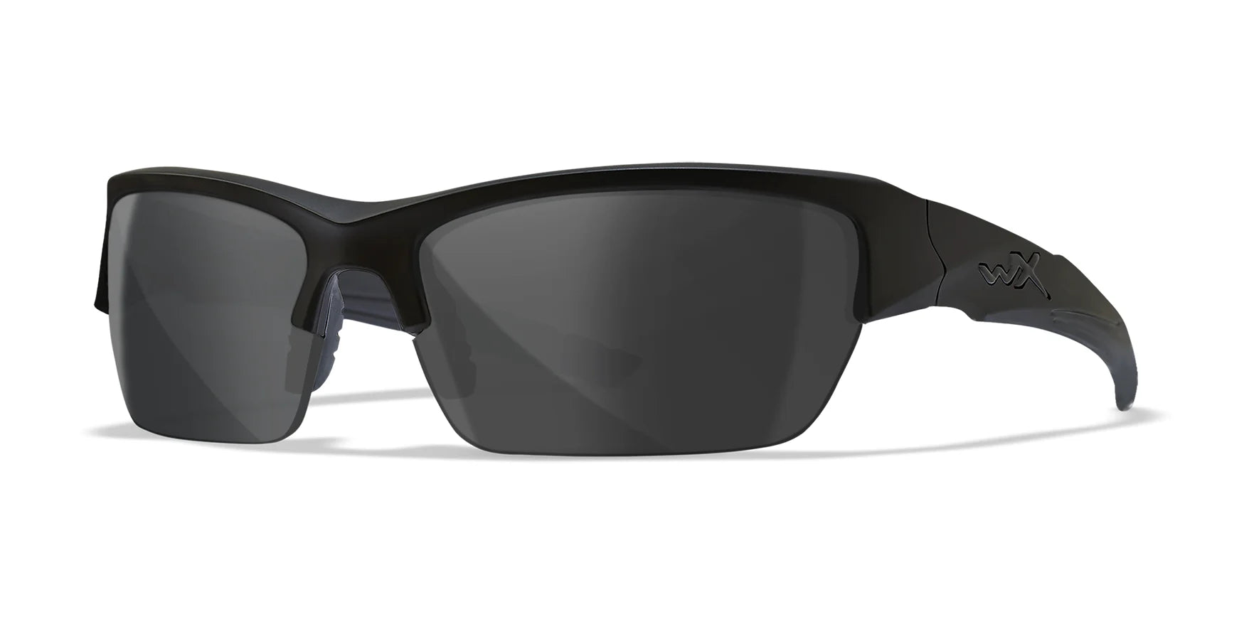 Wiley X VALOR Safety Glasses Matte Black / Polarized Smoke Grey