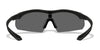 Wiley X VAPOR Safety Glasses / Matte Black / Smoke Grey/Clear / Size Regular
