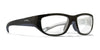 Wiley X VICTORY Eyeglasses | Size 52 / Gloss Black with Aluminum Pearl