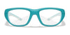 Wiley X VICTORY Eyeglasses | Size 52 / Gloss Black with Aluminum Pearl