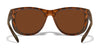 Wiley X WEEKENDER Sunglasses | Size 57 / Gloss Black / Smoke Grey