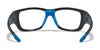 Wiley X FLASH Eyeglasses | Size 48 / Graphite with Black