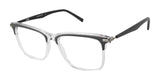 XXL Eyewear Commander Eyeglasses Grey / Crystal