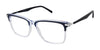 XXL Eyewear COMMANDER Eyeglasses / Navy / Size 56