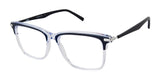 XXL Eyewear Commander Eyeglasses Navy / Crystal