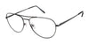 XXL Eyewear DUHAWK Eyeglasses / Black / Size 57
