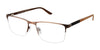 XXL Eyewear GUARDIAN Eyeglasses / Brown / Size 57