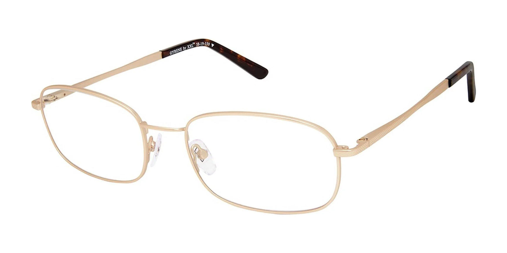 XXL Eyewear Gyrene Eyeglasses Gold