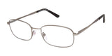 XXL Eyewear Gyrene Eyeglasses Gunmetal