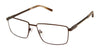 XXL Eyewear HERON Eyeglasses / Brown / Size 57