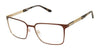 XXL Eyewear HOTSPUR Eyeglasses | Size 57 / Brown