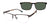 XXL Eyewear HULL Eyeglasses with Sun-clips | Size 60 / Brown