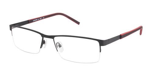 XXL Eyewear LONGHORN Eyeglasses / Size 57 / Black