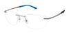 XXL Eyewear PUMA Eyeglasses | Size 57 / Silver