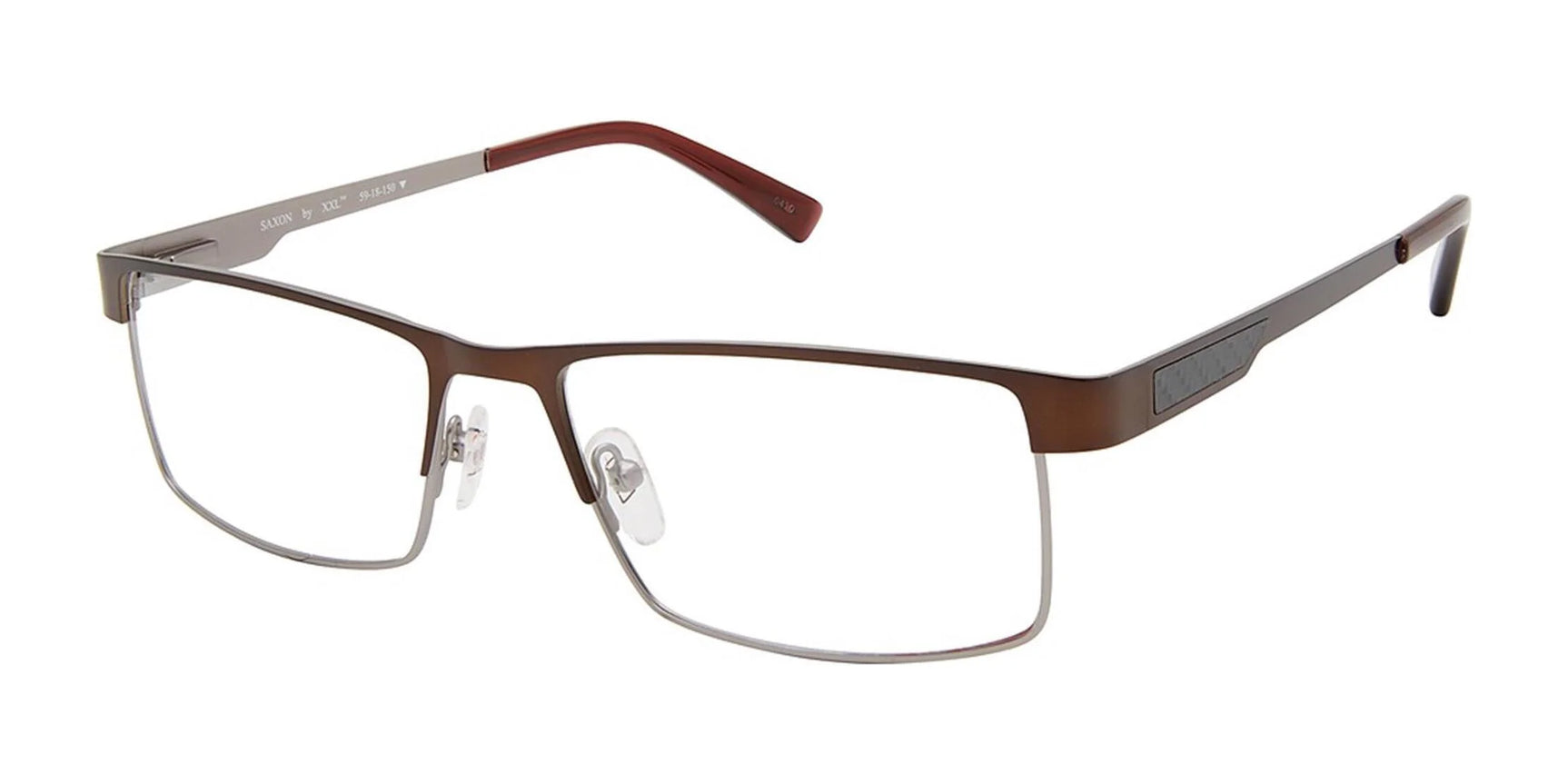 XXL Eyewear Saxon Eyeglasses Brown