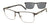 XXL Eyewear TYSON Eyeglasses with Sun-clips | Size 59 / Black
