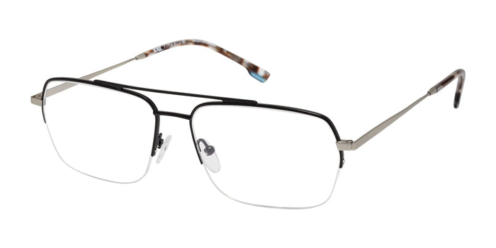 XXL Eyewear DOCKER Eyeglasses | Size 60 / Charcoal