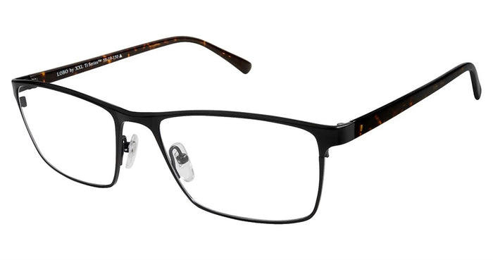 XXL Eyewear LOBO Eyeglasses / Black / Size 56