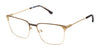 XXL Eyewear SWARM Eyeglasses | Size 58 / Gold
