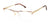 XXL Eyewear VIPER Eyeglasses | Size 60 / Gold