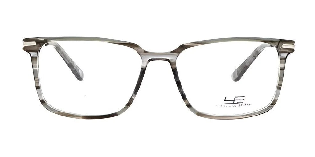 The Yeti DRIFT Eyeglasses in size 54 boast exceptional durability and feature slim frames with a sleek, rectangular design, offering superior visual clarity through their gray, semi-transparent lenses.