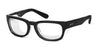 Ziena Kai Eyeglasses | Size 52 / Glossy Black / Clear / Frost