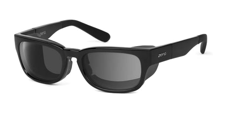 Ziena Kai Sunglasses Glossy Black / DARKshift™ Photochromic - Clr to DARK Gray / Black