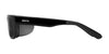 Ziena Kai Sunglasses | Size 52 / Glossy Black / Gray / Black