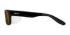 Ziena Kai Sunglasses | Size 52 / Glossy Black / Gray / Black