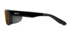Ziena Kai Sunglasses | Size 52 / Glossy Black / Gray / Black